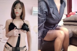 抖音 晓晓  极品美女 一对一 道具自慰 2v