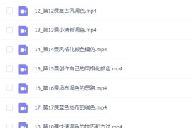 ME老师达芬奇调色课程_摩吉影像