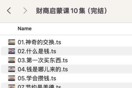 财商启蒙课10集（完结）