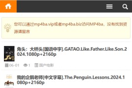 免费高清电影资源下载：MP4ba