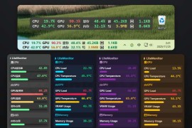 LiteMonitor 电脑硬件性能监控 极简实用工具 实时查看